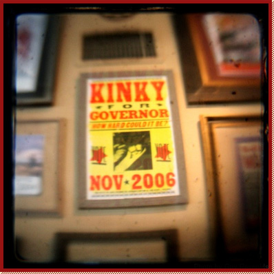 Kinky for Governor